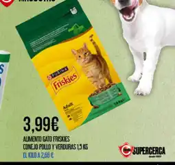 Claudio FRISKIES Alimento gato conejo pollo y verduras oferta