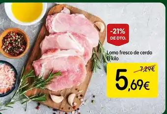 Dialprix Lomo fresco de cerdo oferta
