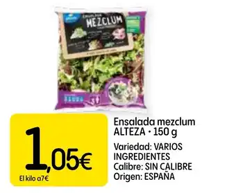Dialprix ALTEZA Ensalada mezclum oferta