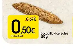 Dialprix Bocadillo 4 cereales oferta