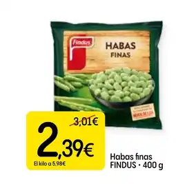 Dialprix FINDUS Habas finas oferta