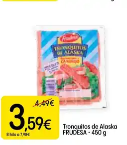Dialprix FRUDESA Tronquitos de Alaska oferta