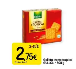 Dialprix GULLON Galleta creme tropical oferta