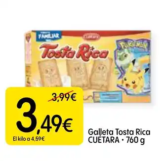 Dialprix CUÉTARA Galleta Tosta Rica oferta