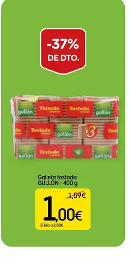 Dialprix GULLON Galleta tostada oferta