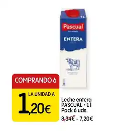 Dialprix PASCUAL Leche entera oferta