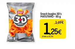 Dialprix MATUTANO Snack bugles 3D's oferta