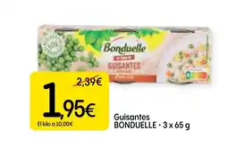 Dialprix BONDUELLE Guisantes oferta