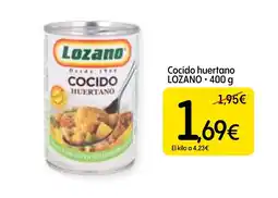 Dialprix LOZANO Cocido huertano oferta