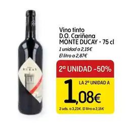 Dialprix MONTE DUCAY Vino tinto D.O. Cariñena oferta