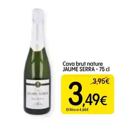 Dialprix JAUME SERRA Cava brut nature oferta