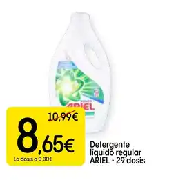 Dialprix ARIEL Detergente líquido regular oferta