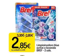 Dialprix BREF Limpiainodoro blue active o lavanda oferta