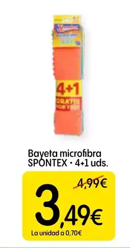 Dialprix SPONTEX Bayeta microfibra oferta