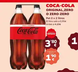Dialprix COCA-COLA Original, zero o zero-zero oferta