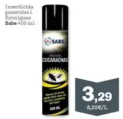 Sorli Ifa sabe - insecticida paneroles i formigues oferta