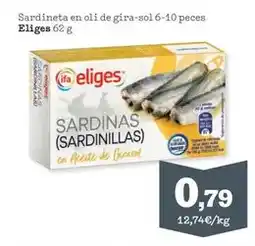Sorli Ifa eliges - sardineta en oli de gira-sol oferta