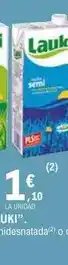 E.Leclerc Lauki - leche semidesnatada oferta