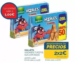 Supermercados La Despensa Gullón - galleta hookies tues oferta
