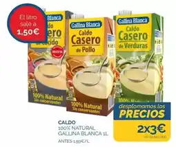 Supermercados La Despensa Gallina blanca - caldo 100% natural oferta