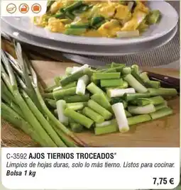 Abordo Solo - ajos tiernos troceados oferta