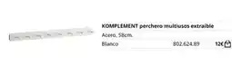 IKEA Blanco - komplement perchero multiusos extraible oferta