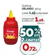 Condis Orlando - quetxup oferta