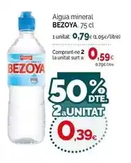 Condis Bezoya - aigua mineral oferta