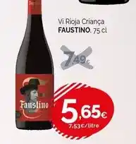 Condis Faustino - vi rioja criança oferta