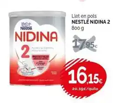 Condis Nestlé - nidina 2 oferta