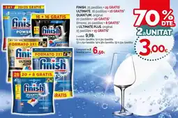 Condis Finish - ultimate 2x gratis + 2x+1 oferta