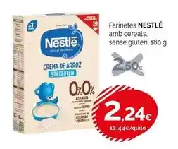 Condis Nestlé - farinetes amb cereals, sense gluten oferta