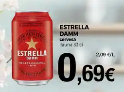 Keisy ESTRELLA DAMM cervesa llauna oferta
