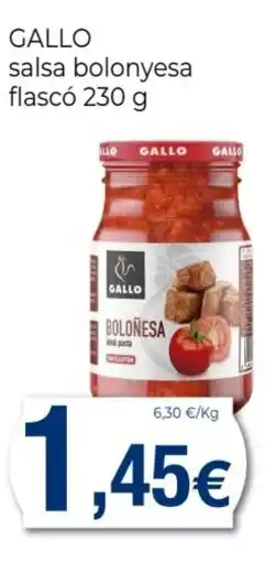 Keisy GALLO salsa bolonyesa flascó oferta