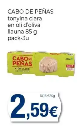 Keisy CABO DE PEÑAS tonyina clara en oli d'oliva oferta