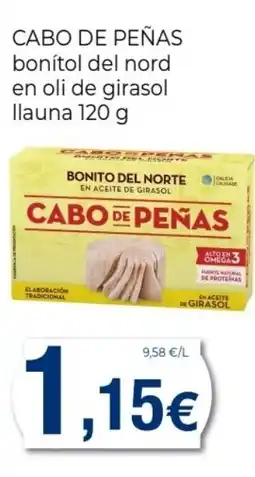 Keisy CABO DE PEÑAS bonítol del nord en oli de girasol llauna oferta