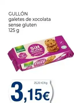 Keisy GULLÓN galetes de xocolata sense gluten oferta