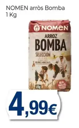 Keisy NOMEN arròs Bomba oferta