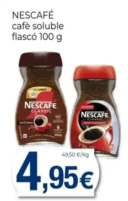 Keisy NESCAFÉ cafè soluble flascó oferta