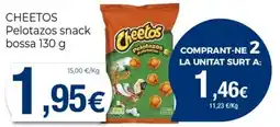 Keisy CHEETOS Pelotazos snack bossa oferta
