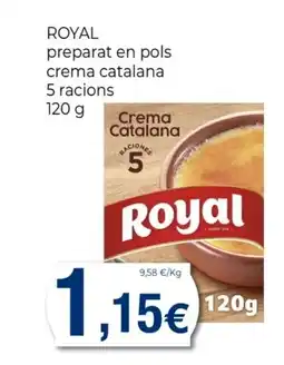 Keisy ROYAL preparat en pols crema catalana 5 racions oferta