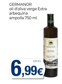 Keisy GERMANOR oli d'oliva verge Extra arbequina ampolla oferta