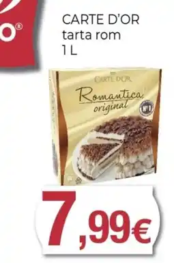 Keisy CARTE D'OR tarta rom oferta