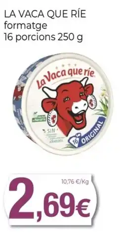 Keisy LA VACA QUE RÍE formatge 16 porcions oferta
