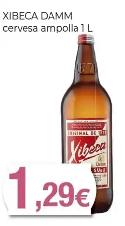 Keisy XIBECA DAMM cervesa ampolla oferta