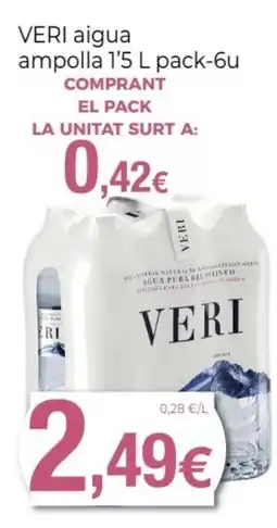 Keisy VERI aigua ampolla oferta