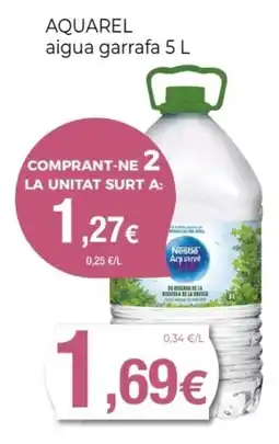 Keisy AQUAREL aigua garrafa oferta