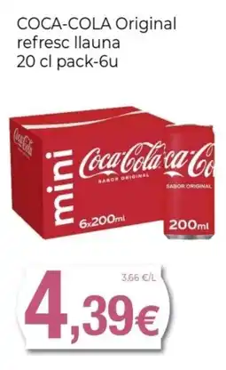 Keisy COCA-COLA Original refresc llauna oferta
