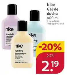 Rossmann Nike - gel de ducha oferta