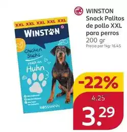 Rossmann Snack - palitos de pollo xxl para perros oferta